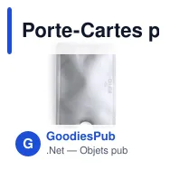 Porte-Cartes personnalisable Becam avec logo - Sécurisez vos données - Miniature 1