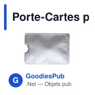 Porte-Cartes personnalisable Becam avec logo - Sécurisez vos données - Miniature 11