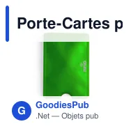 Porte-Cartes personnalisable Becam avec logo - Sécurisez vos données - Miniature 7