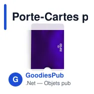 Porte-Cartes personnalisable Becam avec logo - Sécurisez vos données - Miniature 10