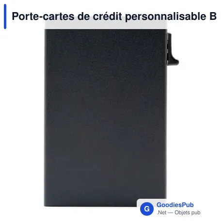 Porte-cartes de crédit personnalisable BrandCharger Wally avec logo
