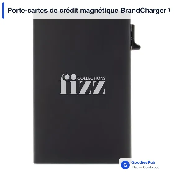 Porte-cartes de crédit magnétique BrandCharger Wally - Image 3