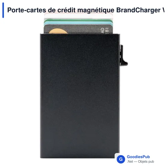 Porte-cartes de crédit magnétique BrandCharger Wally - Image 4