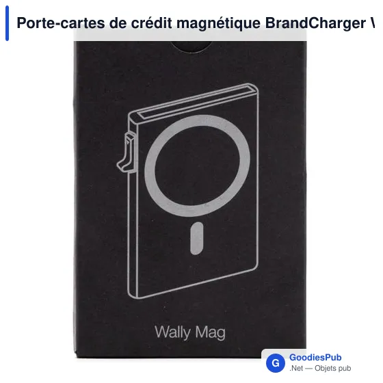 Porte-cartes de crédit magnétique BrandCharger Wally - Image 6