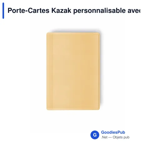 Porte-Cartes Kazak personnalisable avec logo pour entreprises