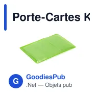 Porte-Cartes Kazak personnalisable avec logo pour entreprises - Miniature 5