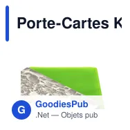 Porte-Cartes Kazak personnalisable avec logo pour entreprises - Miniature 6