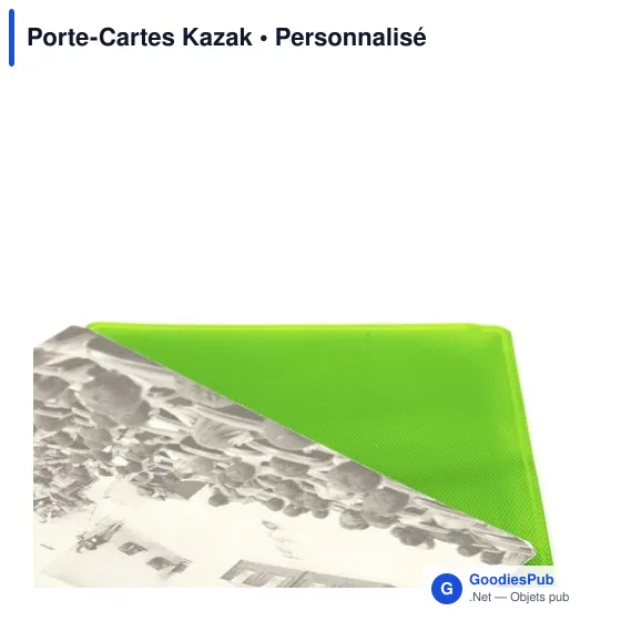 Porte-Cartes Kazak personnalisable avec logo pour entreprises - Image 6