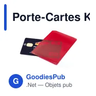 Porte-Cartes Kazak personnalisable avec logo pour entreprises - Miniature 9