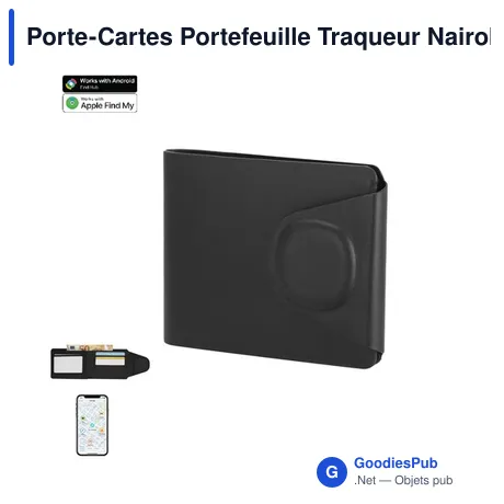 Porte-Cartes Portefeuille Traqueur Nairobix
