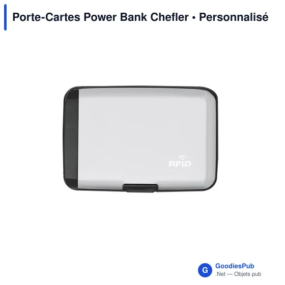 Porte-Cartes Power Bank Chefler - Image 2