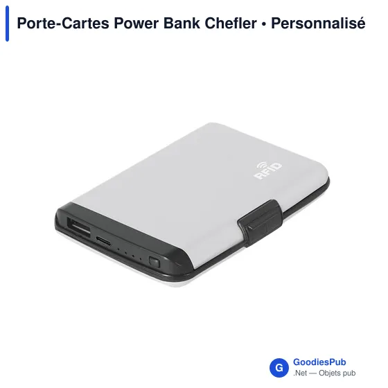 Porte-Cartes Power Bank Chefler - Image 3