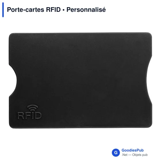 Porte-cartes RFID personnalisable avec logo - Sécurisez vos cartes - Image 3