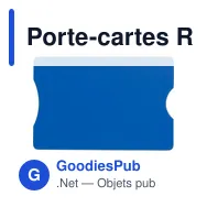 Porte-cartes RFID personnalisable avec logo - Sécurisez vos cartes - Miniature 6