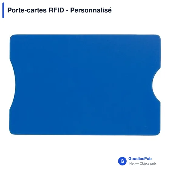 Porte-cartes RFID personnalisable avec logo - Sécurisez vos cartes - Image 6