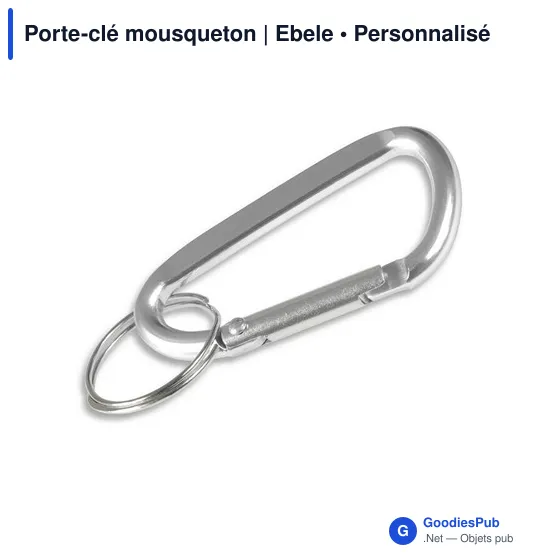Porte-clé mousqueton | Ebele - Image 4
