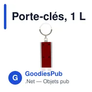 Porte-clés, 1 LED | Jesse - Miniature 11