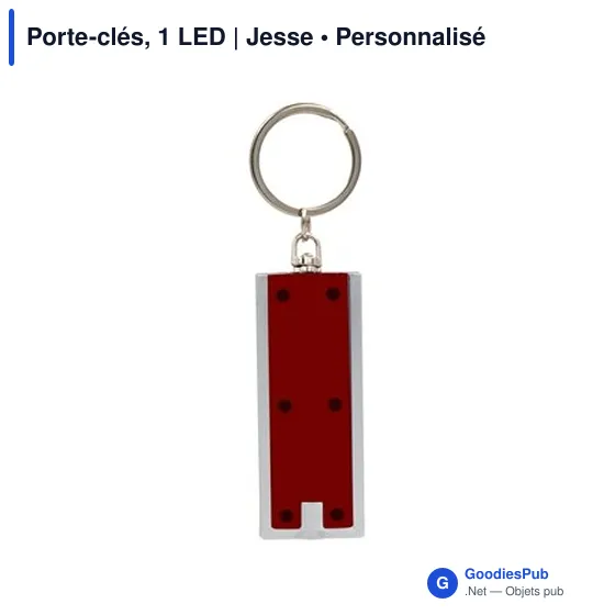 Porte-clés, 1 LED | Jesse - Image 11