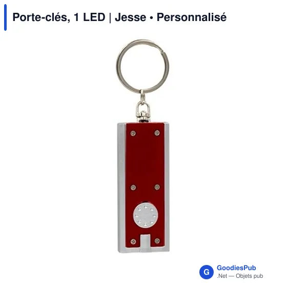 Porte-clés, 1 LED | Jesse - Image 12