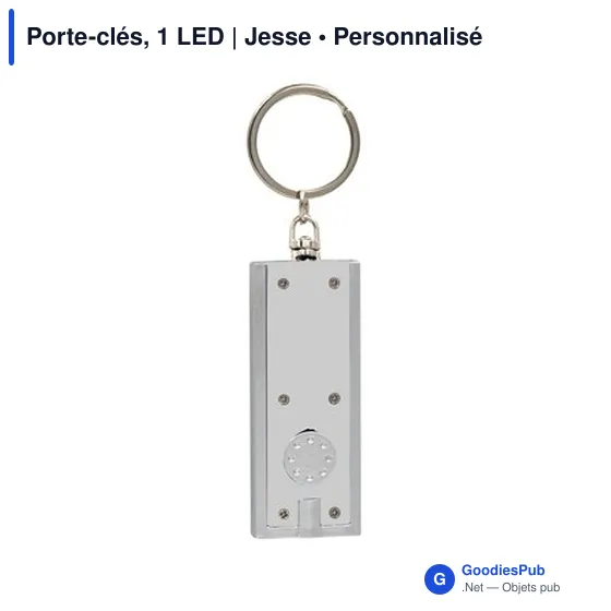 Porte-clés, 1 LED | Jesse - Image 3