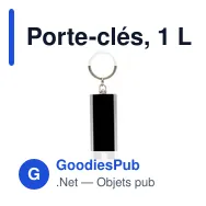 Porte-clés, 1 LED | Jesse - Miniature 5