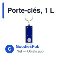 Porte-clés, 1 LED | Jesse - Miniature 9