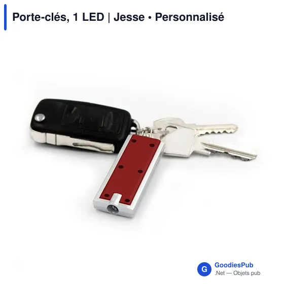 Porte-clés, 1 LED | Jesse - Image 10
