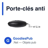 Porte-clés anti-agression Harold - Miniature 2