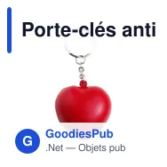 Porte-clés anti-stress Lilou - Miniature 1