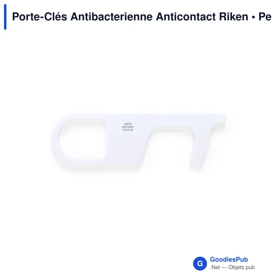 Porte-Clés Antibacterienne Anticontact Riken - Image 2