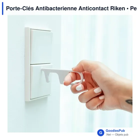 Porte-Clés Antibacterienne Anticontact Riken - Image 11