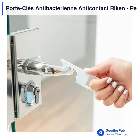 Porte-Clés Antibacterienne Anticontact Riken - Image 12