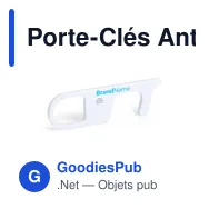 Porte-Clés Antibacterienne Anticontact Riken - Miniature 3