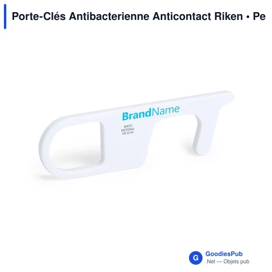 Porte-Clés Antibacterienne Anticontact Riken - Image 3