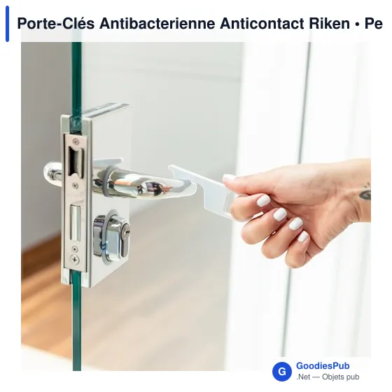 Porte-Clés Antibacterienne Anticontact Riken - Image 4