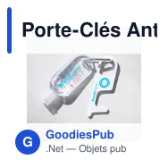 Porte-Clés Antibacterienne Anticontact Riken - Miniature 6