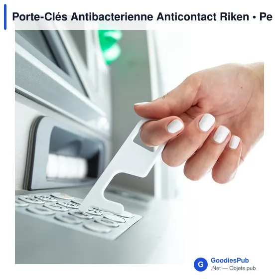 Porte-Clés Antibacterienne Anticontact Riken - Image 7