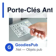 Porte-Clés Antibacterienne Anticontact Riken - Miniature 8