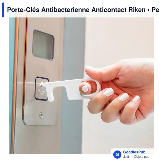 Porte-Clés Antibacterienne Anticontact Riken - Image 9