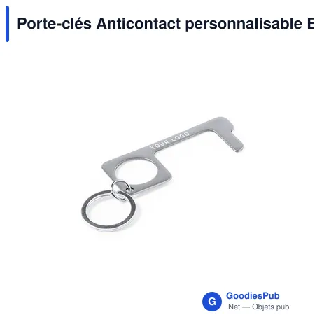 Porte-clés Anticontact personnalisable Bigox avec logo