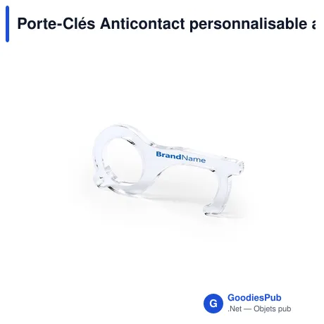 Porte-Clés Anticontact personnalisable avec logo - Napil