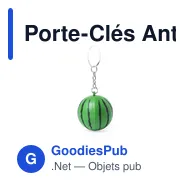 Porte-Clés Antistress Fruty - Miniature 2