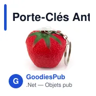 Porte-Clés Antistress Fruty - Miniature 3
