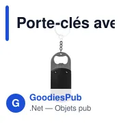 Porte-clés avec décapsuleur et mètre Karen - Miniature 4