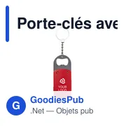 Porte-clés avec décapsuleur et mètre Karen - Miniature 5