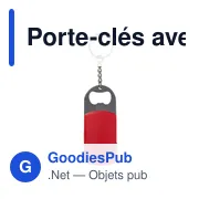 Porte-clés avec décapsuleur et mètre Karen - Miniature 7