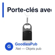 Porte-clés avec décapsuleur et mètre Karen - Miniature 9