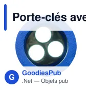 Porte-clés avec ouvre-bouteilles et lumière LED - Miniature 7
