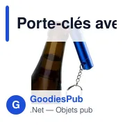 Porte-clés avec ouvre-bouteilles et lumière LED - Miniature 8