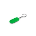 Variante vert - Porte-clés personnalisable en aluminium avec logo - Belai